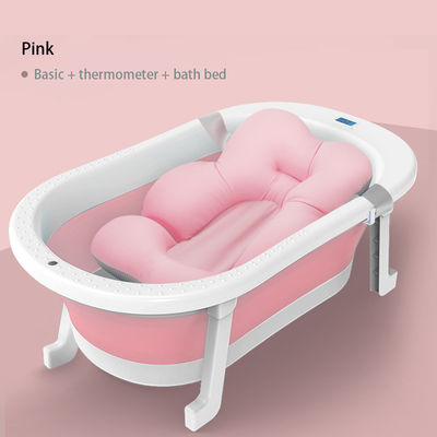 79*21cm ανοικτό μέγεθος αναδιπλούμενο θερμομετρικό μπάνιο για μωρά