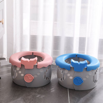 Προσαρμοσμένο λογότυπο τουαλέτα μωρού σε γαλάζιο γαλάζιο με μαλακό PP TPE στερεό σχέδιο