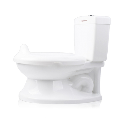 Λευκό μπλε ροζ Ouninbear χειριστή κουμπί Baby Potty τουαλέτα με ρεαλιστικό Flush ήχο