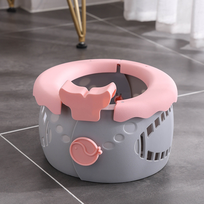 Καθαριστήρια μωρών Serenity Blue Sakura Pink Solid PP TPE Καθαριστήρια με προσαρμοσμένο λογότυπο