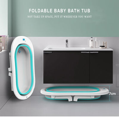 79*21cm ανοικτό μέγεθος αναδιπλούμενο θερμομετρικό μπάνιο για μωρά