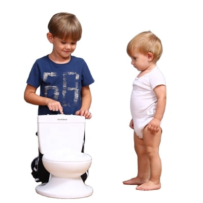 Καθαρό χρώμα Baby Potty Seat Trainer για βρέφη με λευκό μπλε ροζ σχεδιασμό