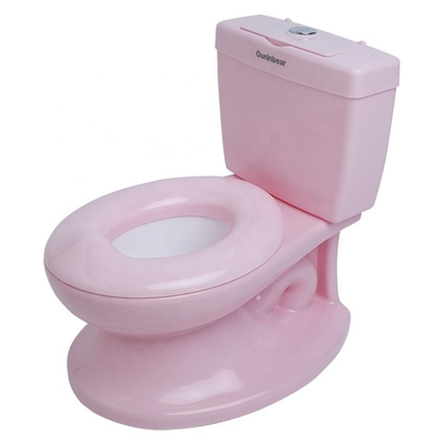 Καθαρό χρώμα Baby Potty Seat Trainer για βρέφη με λευκό μπλε ροζ σχεδιασμό