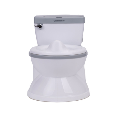 Γκρι Eco Friendly Baby Potty Toilet EN-71 Πιστοποιημένο κάθισμα εκπαίδευσης με προσαρμοσμένο λογότυπο