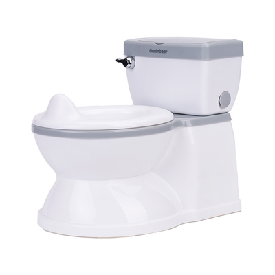 Γκρι Eco Friendly Baby Potty Toilet EN-71 Πιστοποιημένο κάθισμα εκπαίδευσης με προσαρμοσμένο λογότυπο