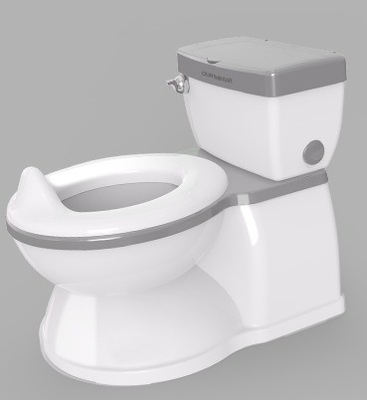 Προσαρμοσμένο λογότυπο Baby Potty Toilet Trainer EN71 Πιστοποιημένο στερεό πλαστικό PP σε πολλά χρώματα