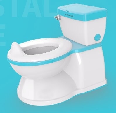 Προσαρμοσμένο λογότυπο Baby Potty Toilet Trainer EN71 Πιστοποιημένο στερεό πλαστικό PP σε πολλά χρώματα