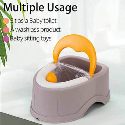 Σκληρό χρώμα Baby Potty Training Seat με Custom Logo Ελαφρύ σχέδιο