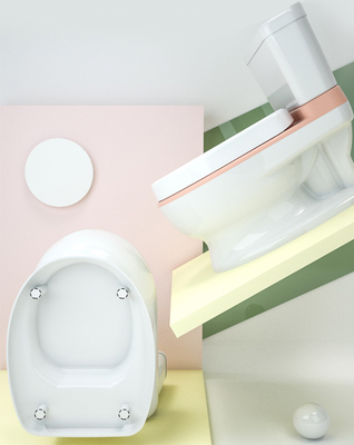 Προσαρμοσμένο λογότυπο Baby Potty Seat με μουσική λειτουργία για οικολογική εκπαίδευση