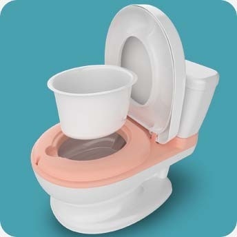 Προσαρμοσμένο λογότυπο Baby Potty Seat με μουσική λειτουργία για οικολογική εκπαίδευση